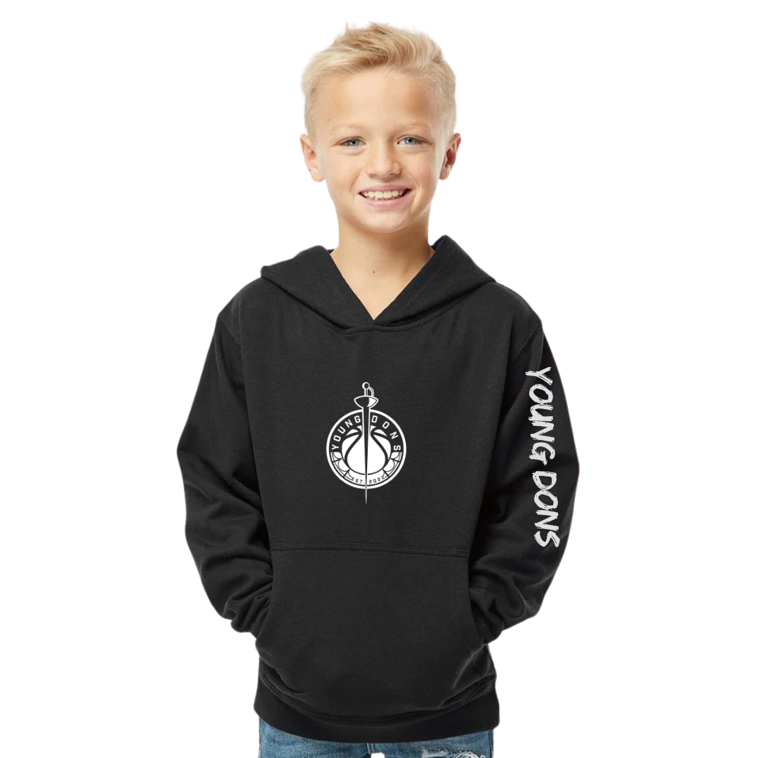 Young Dons Classic Basketball Hoodie Black
