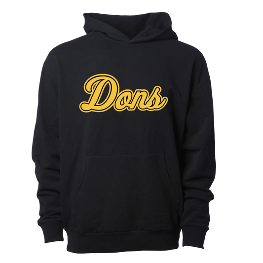 🏀 Dons Classic Script Hoodie