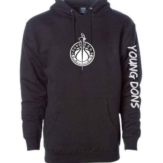 Young Dons Classic Basketball Hoodie Black