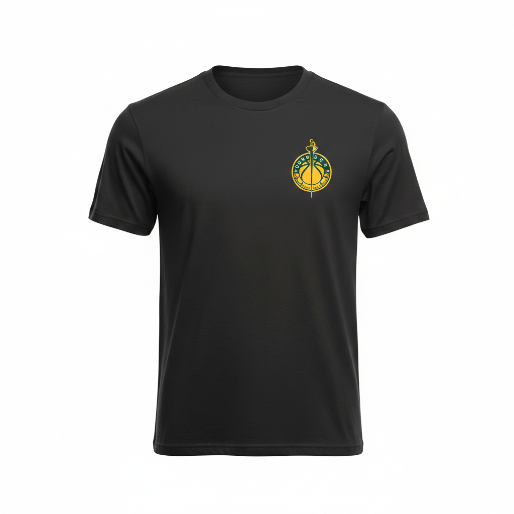 Young Dons Charcoal Tee Classic Logo