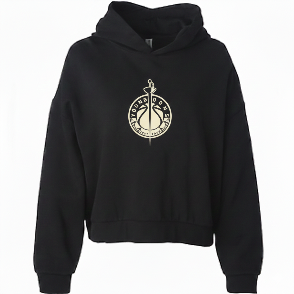 Mom's Slight Crop Classic Hoodie